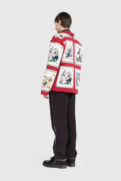BODE – STORYTIME QUILT JACKET RED MULTI 3