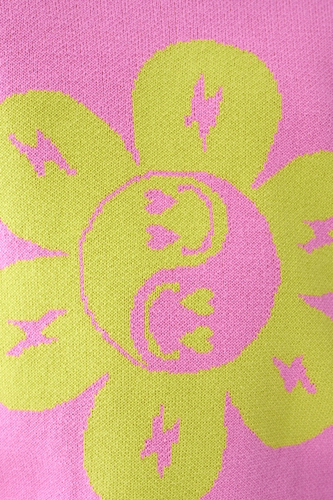 GAA-SBSMILE HEART PULLOVER LIMEGREEN 7