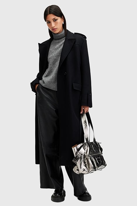 REBEL ROLL NECK GREY MELANGE 5