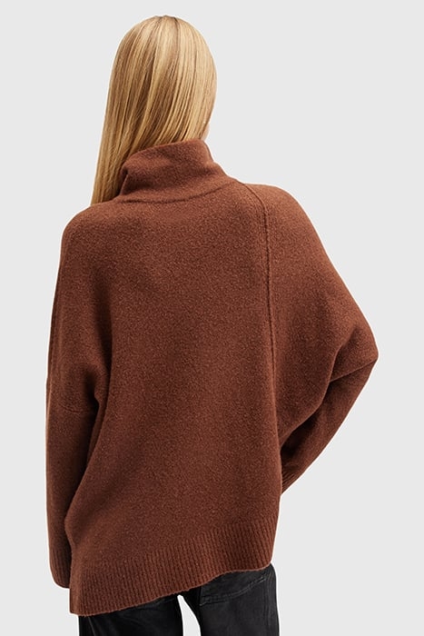 LOCK ROLL NECK COPPER BROWN 2