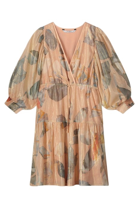 QUINTY: DRESS SHORT LEAVES WITH LUREX MULTICOLOUR 3