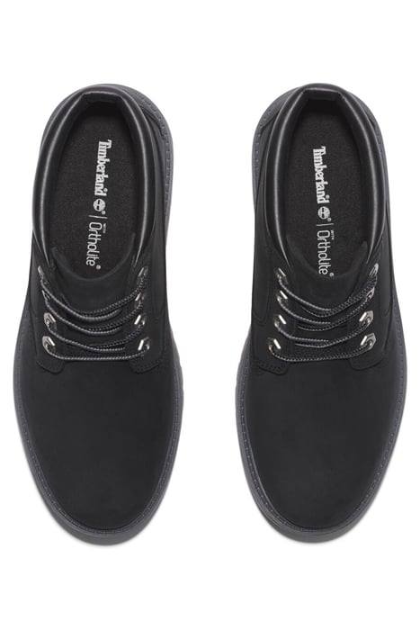 STONE STREET MID LACE UP WATERPROOF BOOT JET BLACK 3