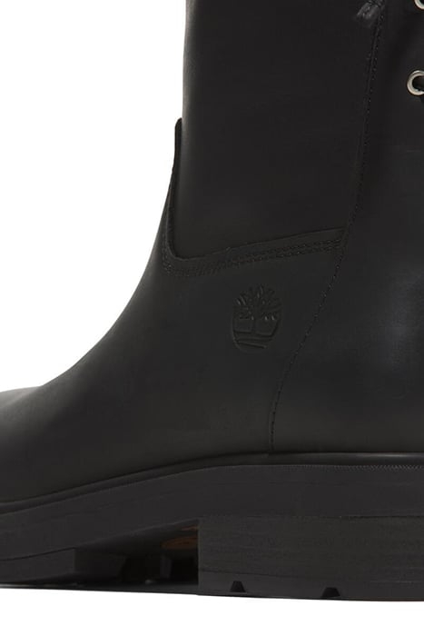 BRIMFIELD TALL ZIP UP BOOT BLACK FULL GRAIN 8