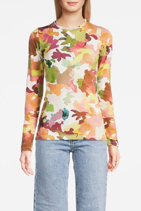 MILA LONGSLEEVE TOP BROWN 1