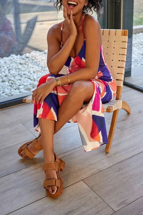 ROBA - LENZING™ ECOVERO™ SUMMER DAWN PRINT ORCHID HALTER MAX 3