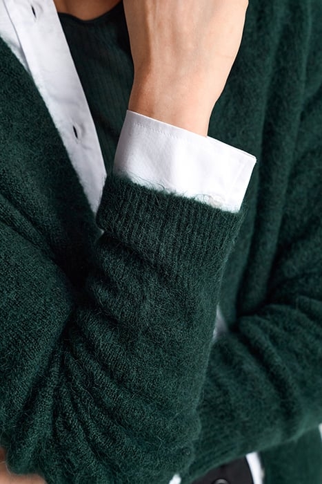 COZY CARDIGAN RECYCLED MIDNIGHT JADE 6