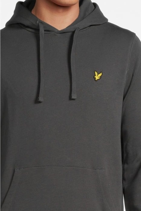 FOOTBALL WORLD GRAPHIC LS PULLOVER HOODIE GUNMETAL 4