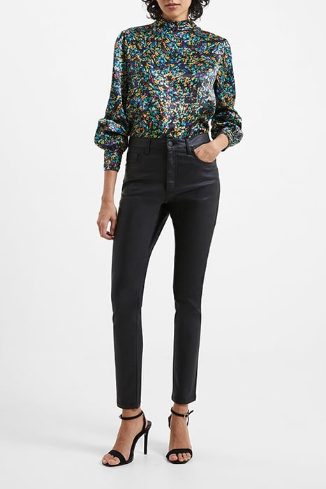 GLOSS STRAIGHT LEG JEAN BLACK 1