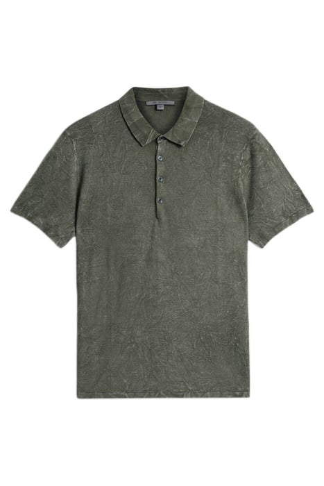 CHATHAM REGULAR FIT SS P OLO WITH PIGMEN EUCALYPTUS 2