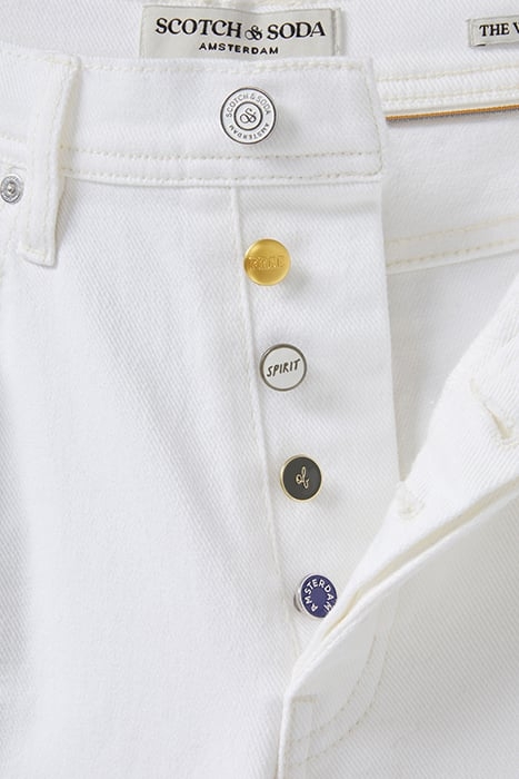 THE DAZE HIGHEST RISE WIDE LEG BLANC DE BLANC 6