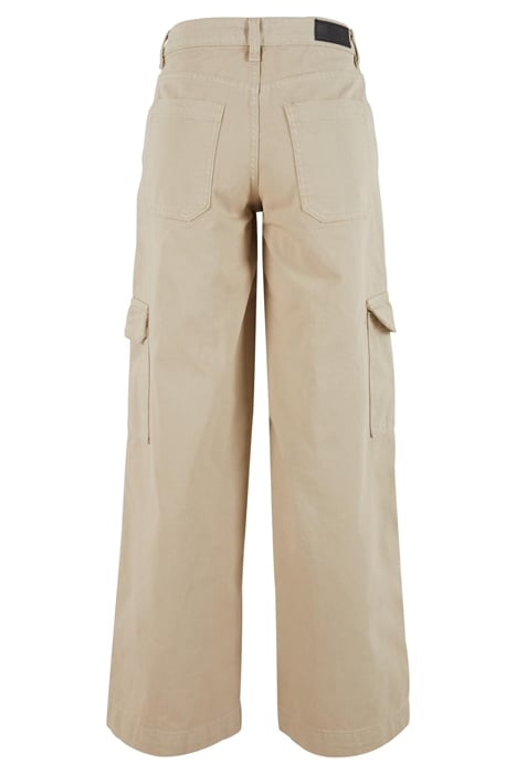 LADIES LOW WAIST CARGO DENIM OFFWHITE RAW 5