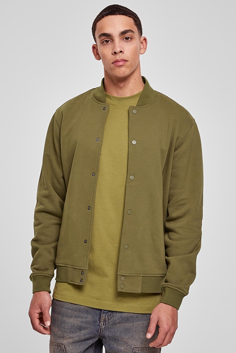 ULTRA HEAVY SOLID COLLEGE JACKET SUMMEROLIVE 1