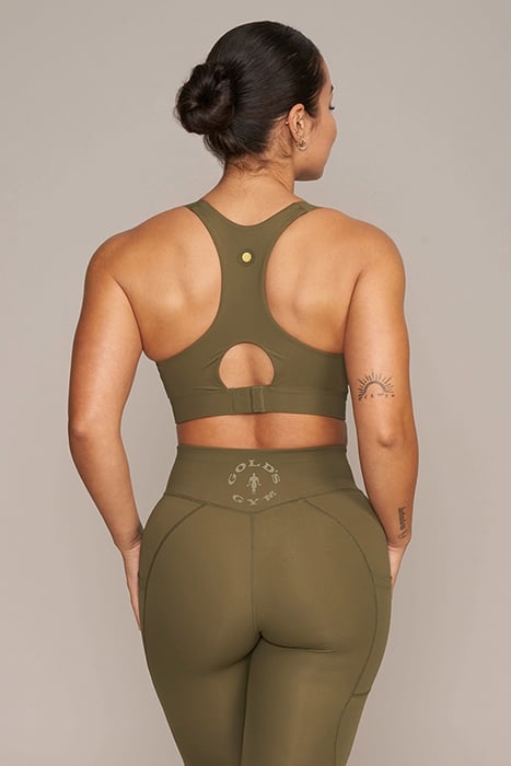 GEENA - WOMEN'S HIGH SUPPORT BRA OLIVE 2