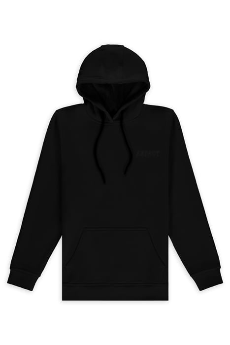 UNISEX OUTLINE HOODIE BLACK 1