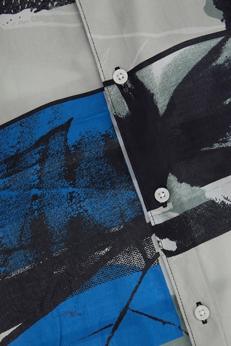 GUESS ECO SS ECO RAYON PALM CO PALM COLLAGE 7