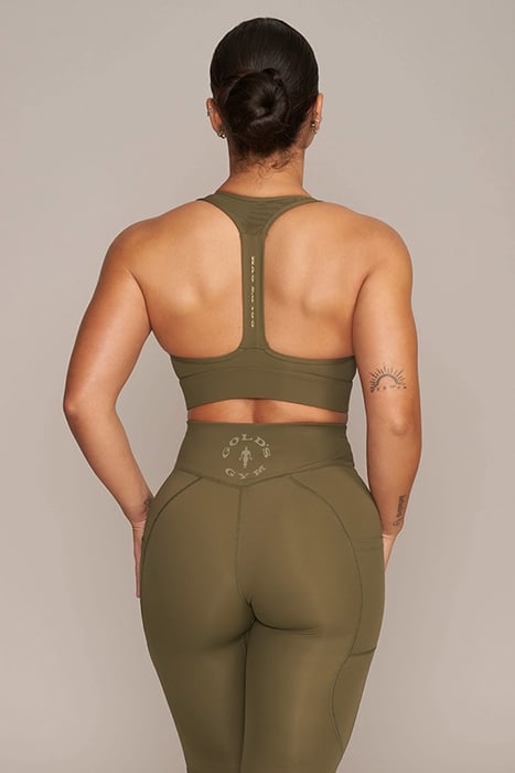 NADIA - WOMEN'S LOW SUPPORT BRA OLIVE 2