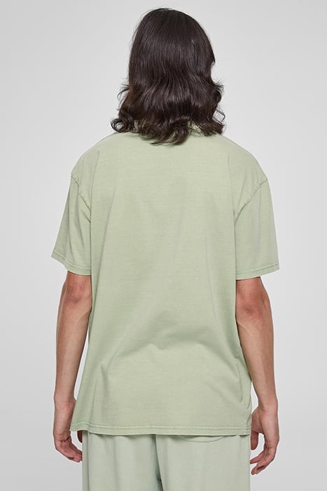 HEAVY OVERSIZED ACID WASH TEE VINTAGEGREEN 2