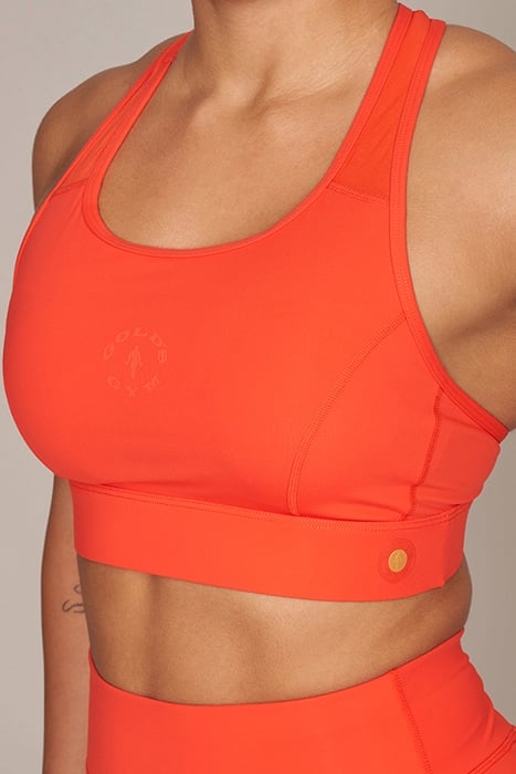 NADIA - WOMEN'S LOW SUPPORT BRA ORANGE 4