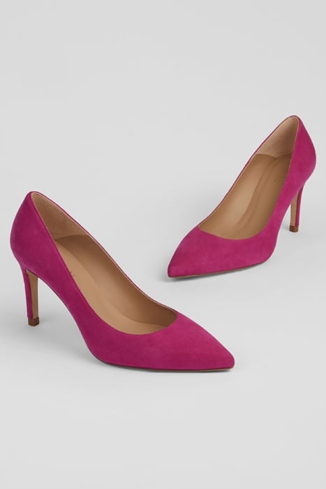 FLORET POINT COURT HEEL BURGUNDY 3