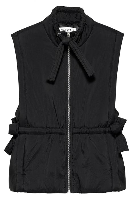PADDED BODYWARMER BLACK 2
