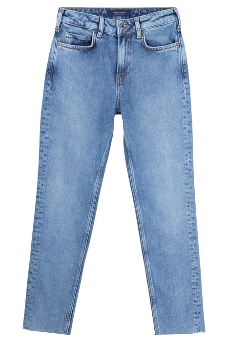 HIGH FIVE HIGH-RISE SLIM CONTAINS RECYCLED COTTON—BLUE BLISS 1