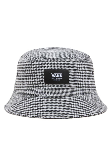 VANS PATCH BUCKET BLACK/WHITE 1