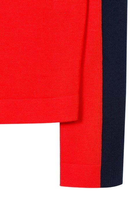 WOMENS KNITTED JUMPER RED 3