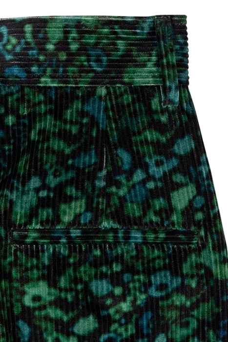 WOMENS TROUSER EMERALD GREEN 5