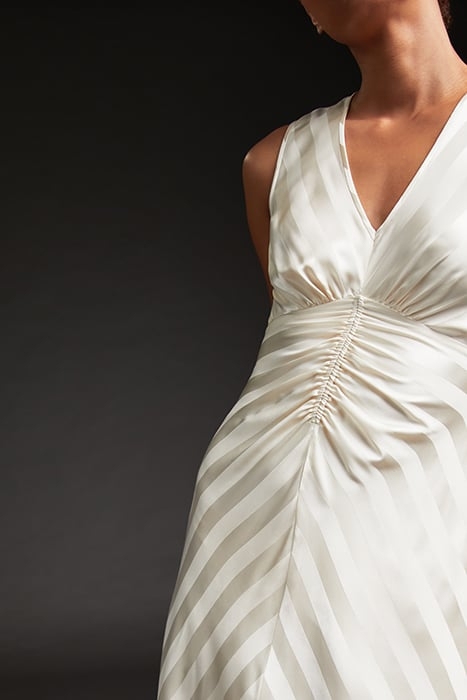 COLETTE CREAM MAXI DRESS CREAM 5