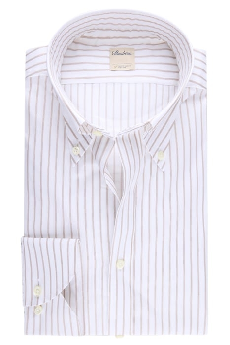 FITTED BODY, C26 RC CUFF LIGHT BROWN STRIPE 1