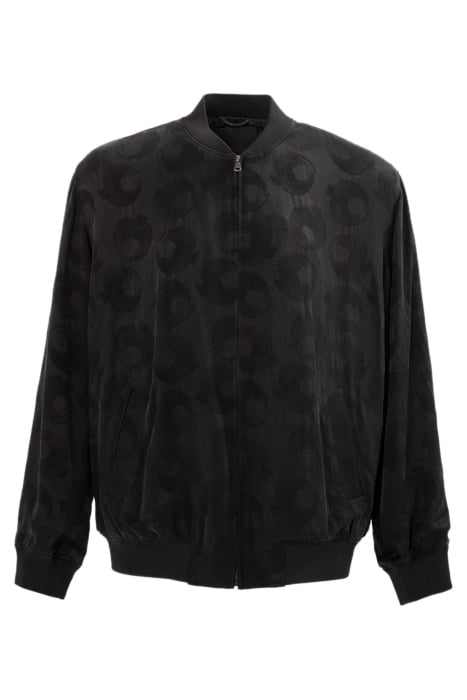 PURE EDITION – BLACK DECORATIVE JACQUARD JACKET 3