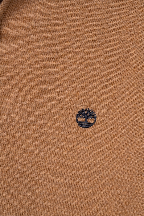 COHAS BROOK MERINO 1/4 ZIP SWEATER DARK WHEAT BOOT 3