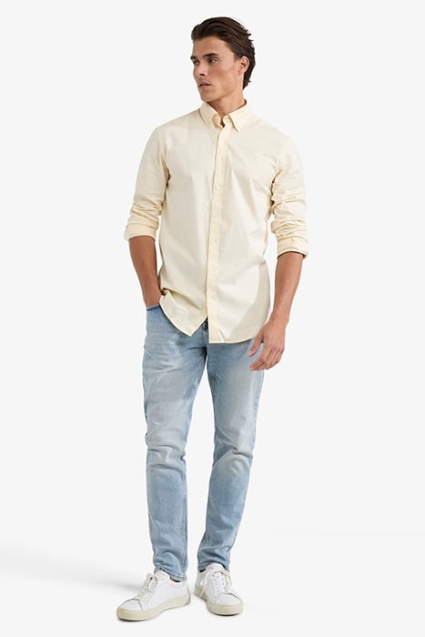 STRETCH OXFORD SHIRT LEMON YELLOW 2