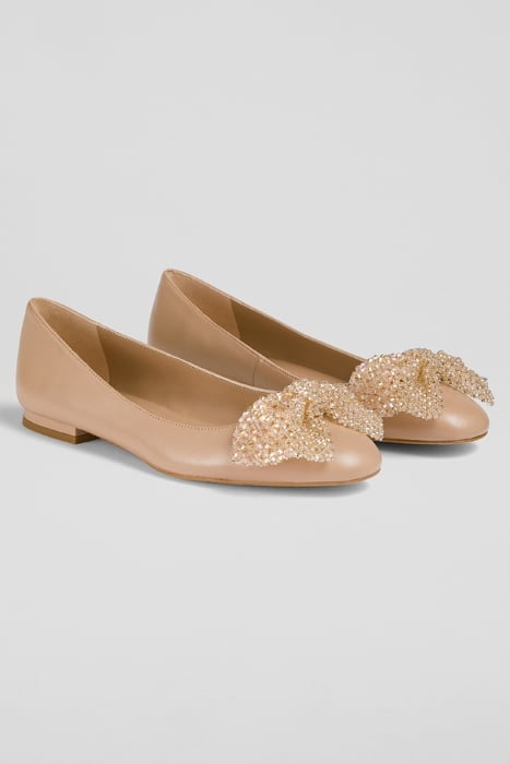 CHRISTA SPARKLE BALLERINA SHOES TRENCH 2