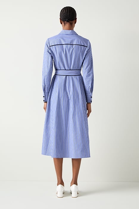 LUCAN SHIRT SHIRT DRESS BLUE/WHITE 2