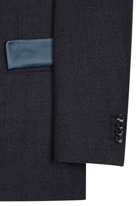 GENTS TAILORED FIT 2 BTN JACKET VERY DARK NAVY 4