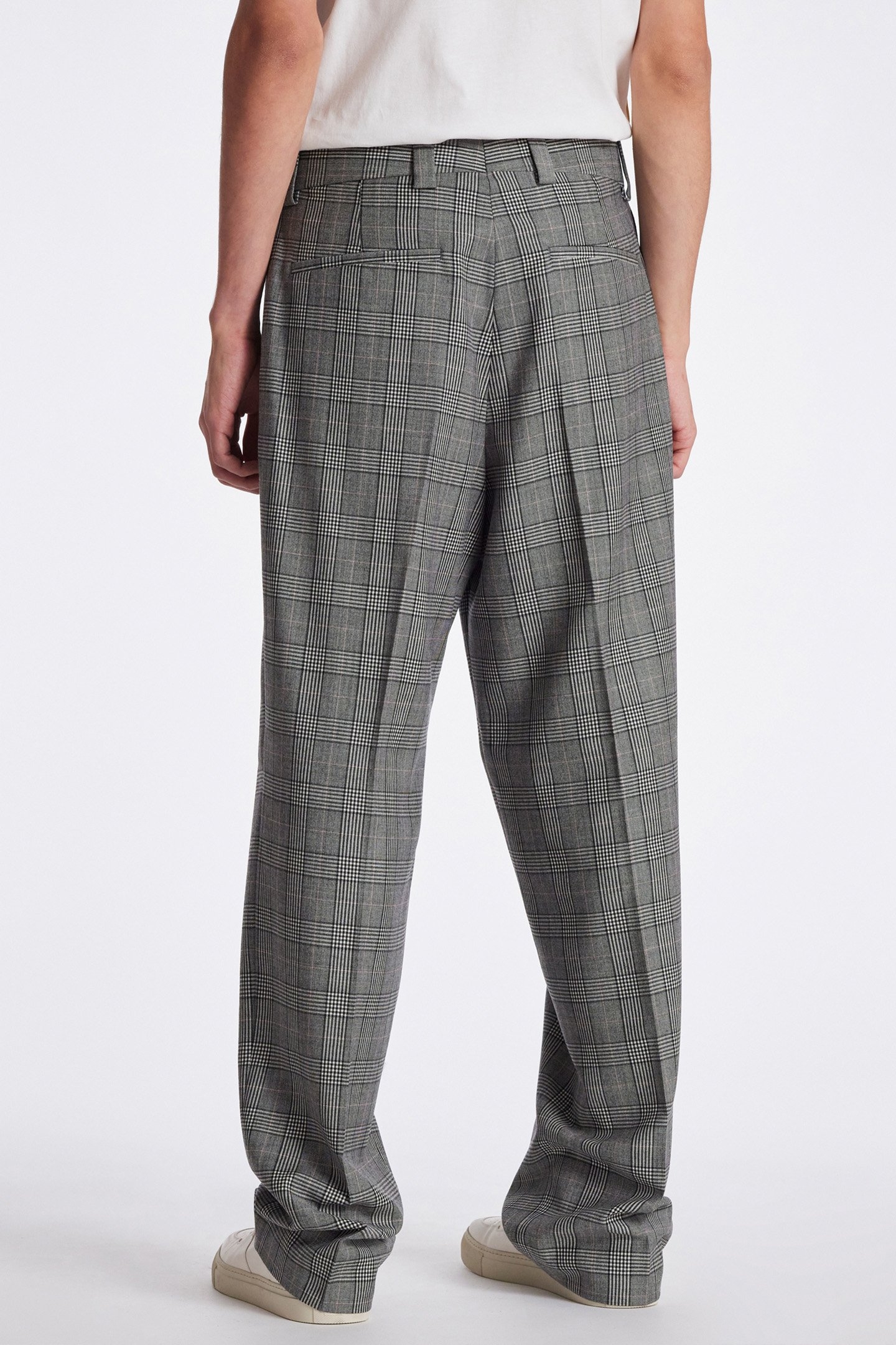 GENTS TROUSER BLACK MELANGE 2