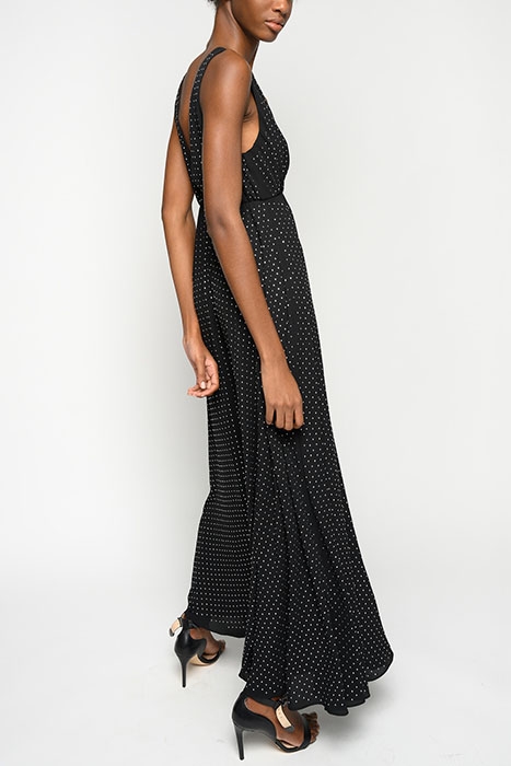 FREEZER ABITO GEORGETTE FULL S BLACK/CRYSTAL 3