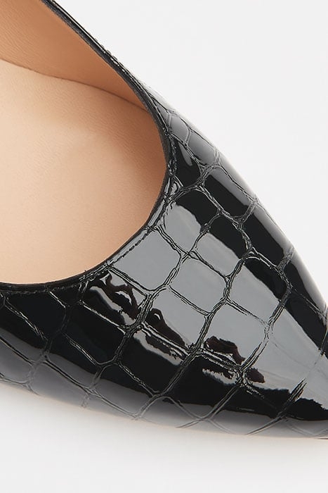 FLORET COURT HEEL BLACK 2