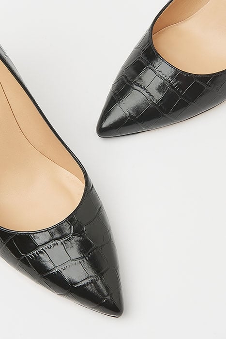 FLORET COURT HEEL BLACK 3