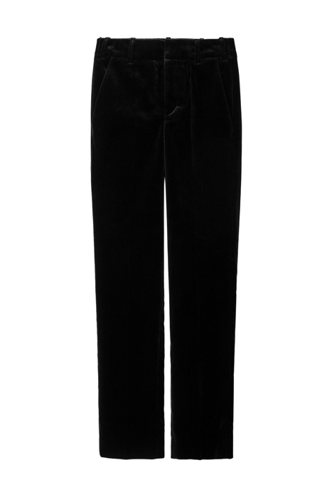 POSH VELVET PANTALON. NOIR 3
