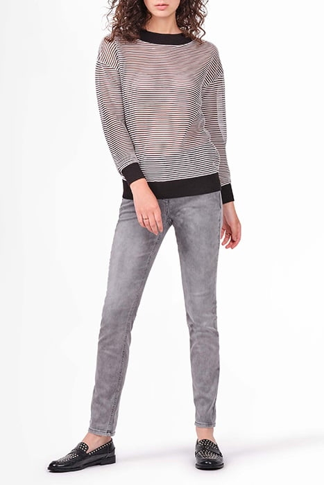 TROUSERS WOVEN LONG 24001791 WASHED GREY DENIM 3