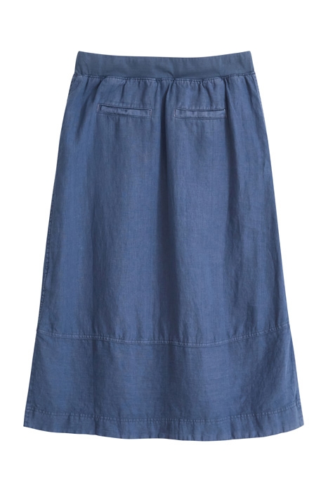 EFFIE LINEN SKIRT BLUE 7