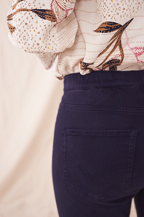 JANEY JEGGING DARK PURPLE 4