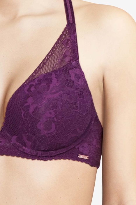 LI BRA T-SHIRT PUSH UP LILLY DR DARK BERRY 4