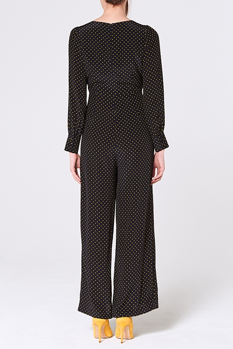 VALERIE JUMPSUIT NAVY POLKA 3