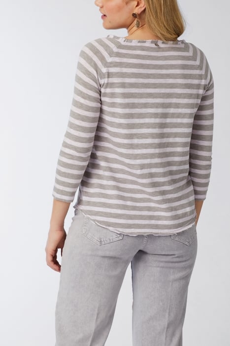 HEAVY JERSEY LONGSLEEVE STRIPED STREET GREY 3