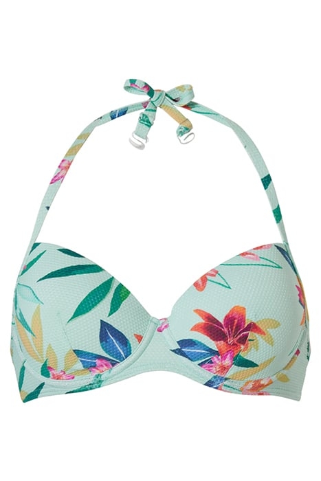 SW BRA TSHIRT BRI TROPICAL LILY FLOWERS PRINT 6