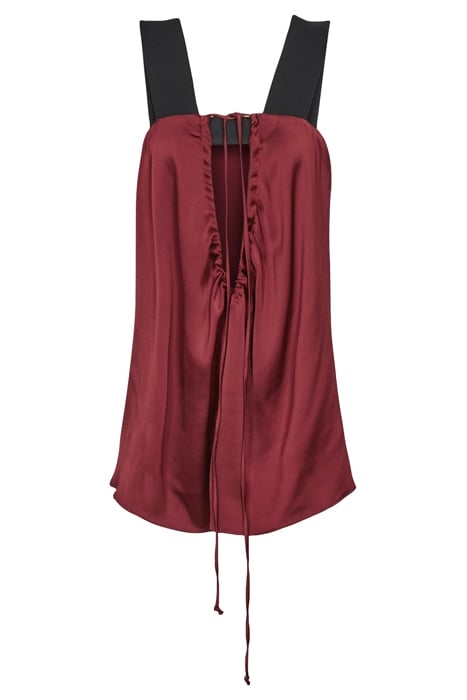 LAUREN TANK TOP CAMI RED 5