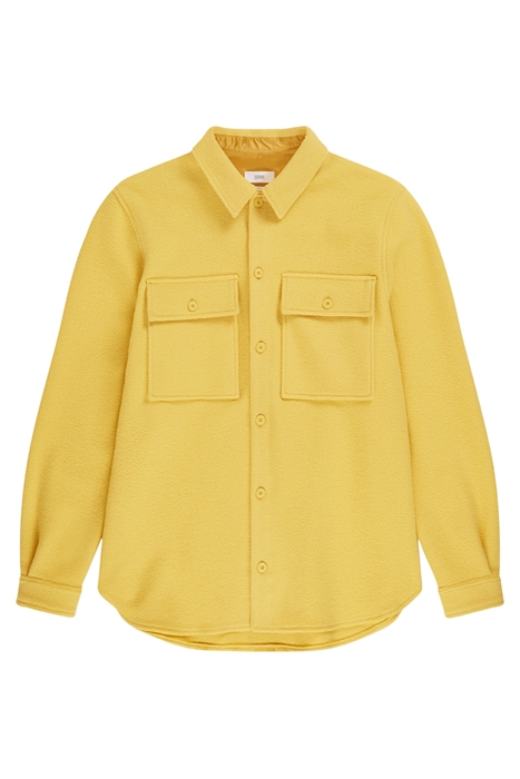 UTILITY SHIRT W/ ELBOW PATCHES WOOL YELLOW 7
